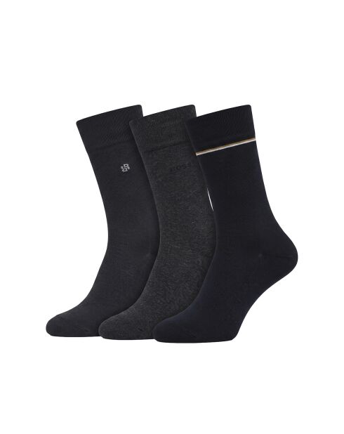 Packung mit 3 Paar Wadensocken aus Baumwolle 50559472 mehrfarbig