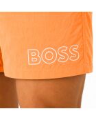 Pantalones cortos de baño naranja Mooneye 50469280