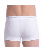 Packung mit 3 weißen kurzen Boxershorts aus Baumwolle NB4002A