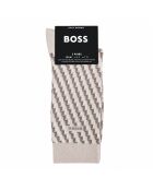 Pack de 2 pares de calcetines de algodón a media pantorrilla 50559422 beige