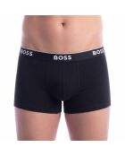 Set van 3 katoenen boxershorts 50554443 zwart en beige