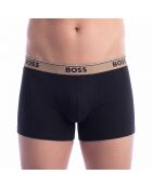 Set van 3 katoenen boxershorts 50554443 zwart en beige