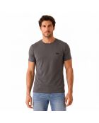 Baumwoll-T-Shirt 50531401 dunkelgrau
