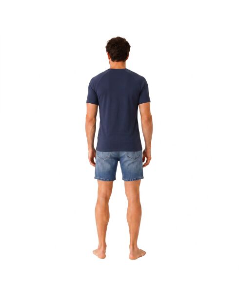 Baumwoll-T-Shirt 50517970 marineblau