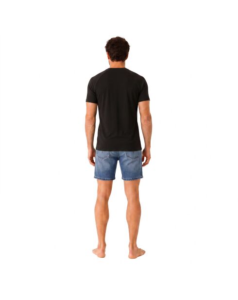50517970 schwarzes Baumwoll-T-Shirt