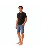 50517970 schwarzes Baumwoll-T-Shirt