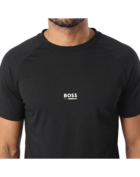 50517970 schwarzes Baumwoll-T-Shirt