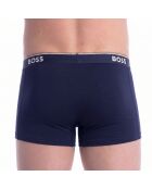 Set van 3 katoenen boxershorts 50554443 blauw