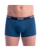 Set van 3 katoenen boxershorts 50554443 blauw