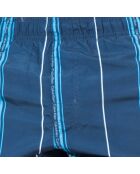 58209W3 marineblaue mittellange Badeshorts