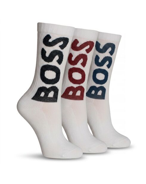 Packung mit 3 kurzen Socken 50524259 weiß