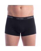Set van 3 zwarte Icon boxershorts van stretchkatoen NB4389