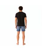 50531401 schwarzes Baumwoll-T-Shirt