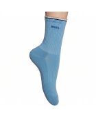 Pack de 3 pares de calcetines de algodón a media pantorrilla 50531597 multicolor