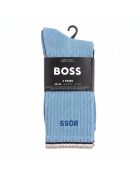 Pack de 3 pares de calcetines de algodón a media pantorrilla 50531597 multicolor