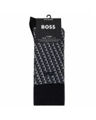 Packung mit 2 Paar Wadensocken aus Baumwolle 50559422 schwarz