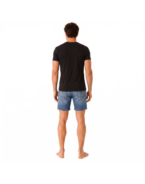 T-Shirt mit Baumwollschnitt 50491706 schwarz