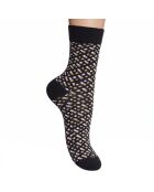 Packung mit 2 Paar Wadensocken aus Baumwolle 50515141 schwarz