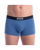 3er-Pack Boxershorts aus elastischer Mikrofaser 50555054 schwarz und blau