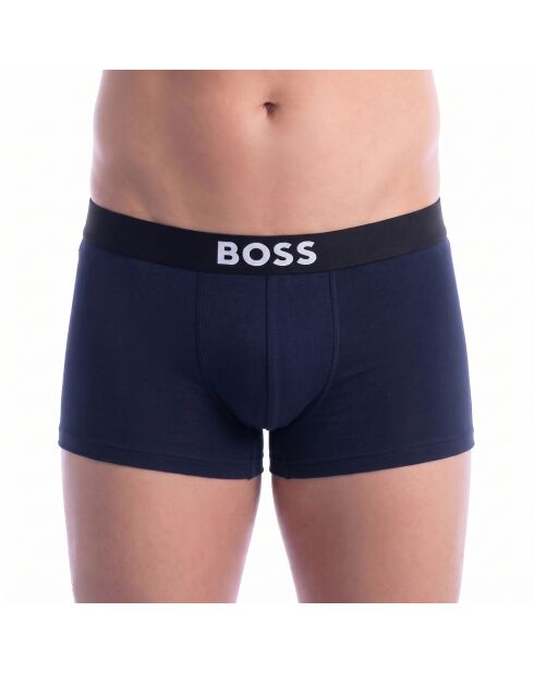 3er-Pack Boxershorts aus elastischer Mikrofaser 50555054 schwarz und blau