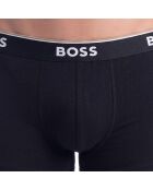 Set van 3 katoenen boxershorts 50554443 groen en zwart
