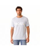 T-Shirt aus Baumwolle 50491706 hellhimmelblau