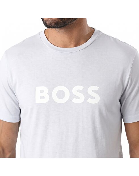 T-Shirt aus Baumwolle 50491706 hellhimmelblau