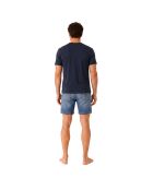 T-Shirt aus Baumwolle 50491706 marineblau