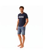 T-Shirt aus Baumwolle 50491706 marineblau