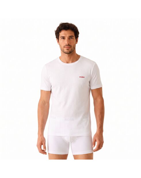 Packung mit 3 Tanktops 50532811 weiß und blau