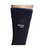 Packung mit 2 Paar Wadensocken aus Baumwolle 50554512 marineblau
