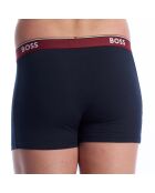 Set van 3 katoenen boxershorts met logo 50531701 marine