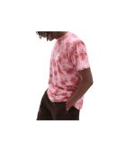 Altes rosafarbenes Tie & Dye T-Shirt