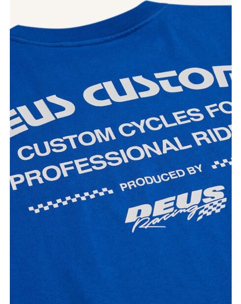 T-shirt Pro in cotone blu