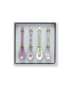 Lot de 4 cuillères à café Lily&Lotus lilas - 13 cm