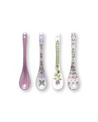 Lot de 4 cuillères à café Lily&Lotus lilas - 13 cm
