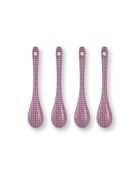 Lot de 4 cuillères à café Lily&Lotus lilas - 13 cm