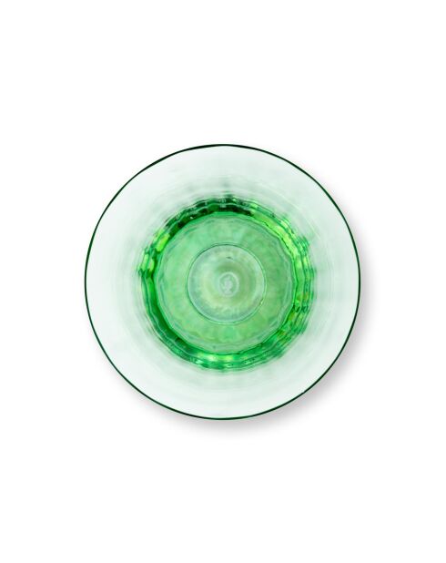 Lot de 6 verres à eau HC40 tulipe vert