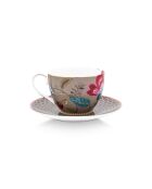 Tasse et soucoupe Blooming Tales Fantasy kaki