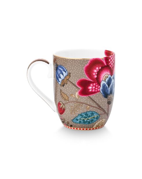 Lot de 6 petits mugs Blooming Tales Fantasy kaki