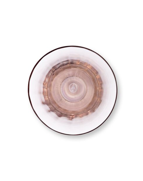 Lot de 6 verres à eau HC40 tulipe violet