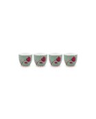 Lot de 4 coquetiers Blooming Tales Fantasy bleu