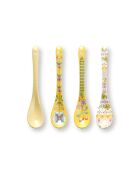 Lot de 4 cuillères à café Lily&Lotus jaune - 13 cm