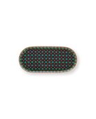 Lot de 6 petits plats ovales Berry Blues vert - 25 x 12 cm