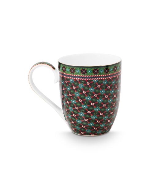 Lot de 6 mugs maxi XL Berry Blues vert - 450 ml
