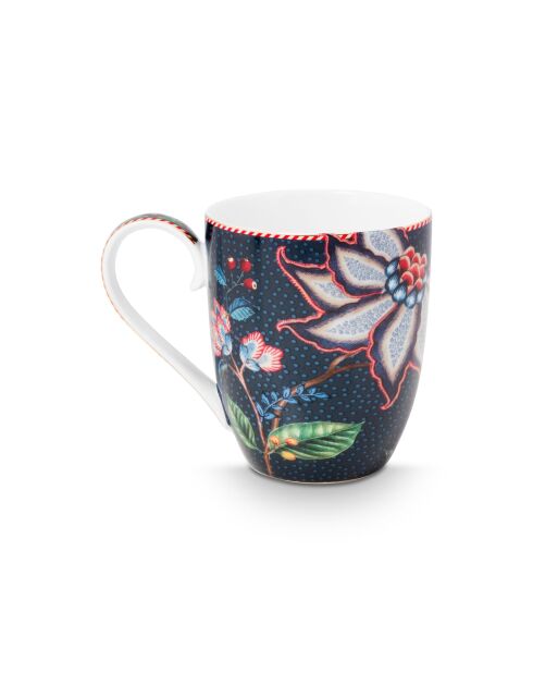 Lot de 6 mugs maxi XL Berry Blues bleu - 450 ml