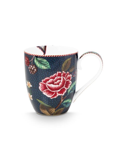 Lot de 6 mugs maxi XL Berry Blues bleu - 450 ml