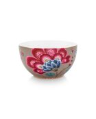 Lot de 2 bols Blooming Tales Fantasy kaki - 18 cm