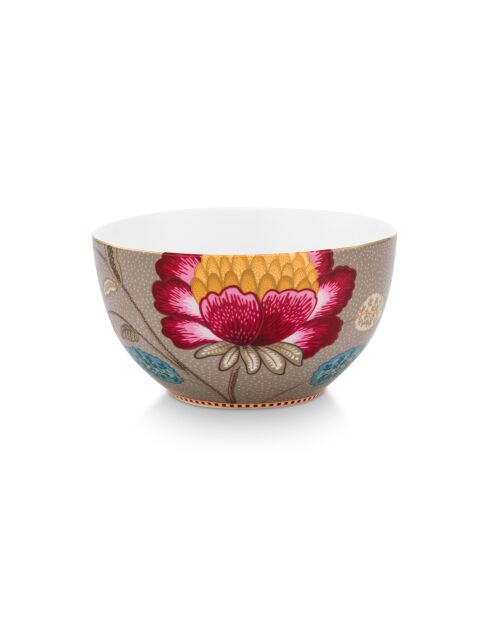 Lot de 6 bols Blooming Tales Fantasy kaki - 15 cm