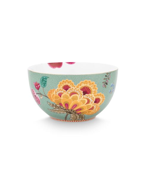 Lot de 2 bols Blooming Tales Fantasy bleu - 18 cm